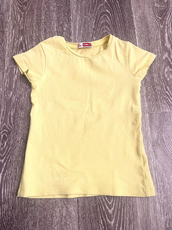 4 t-shirts à manches courtes 4 ans - photo numéro 5