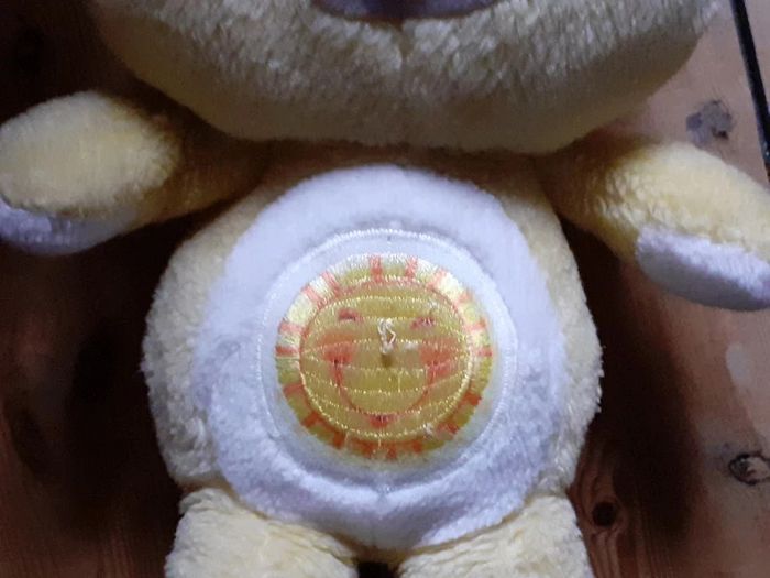 🧸 Peluche bisounours soleil Gros jojo vintage - photo numéro 8