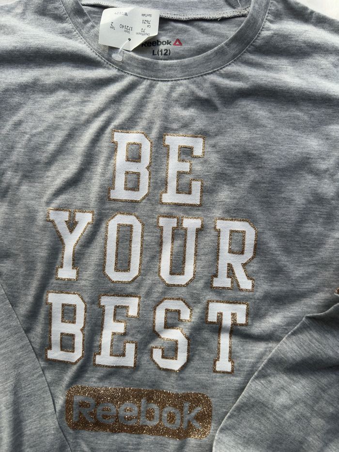 Tee shirt neuf étiqueté Reebok 12 ans - photo numéro 2