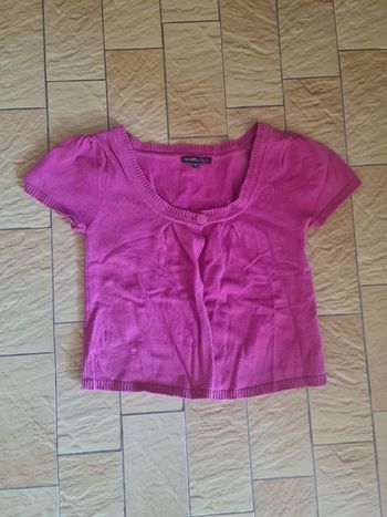 Boléro rose Gemo / Taille 14 ans