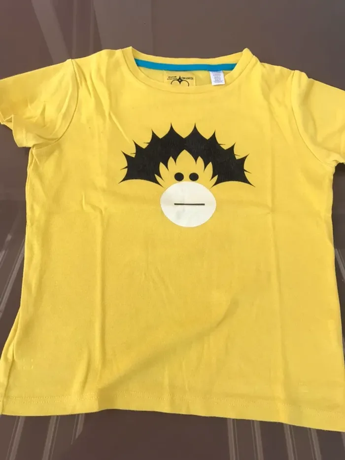 Tee shirt jaune Matali Crasset Okaidi