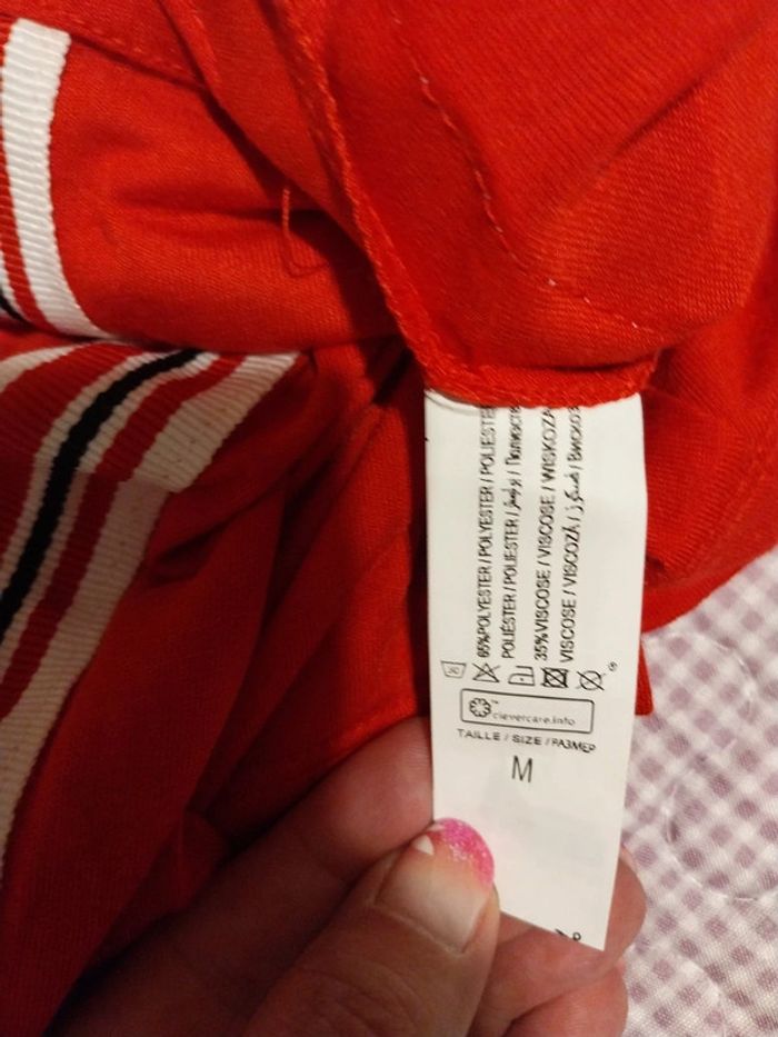 Combishort rouge taille M women only - photo numéro 4