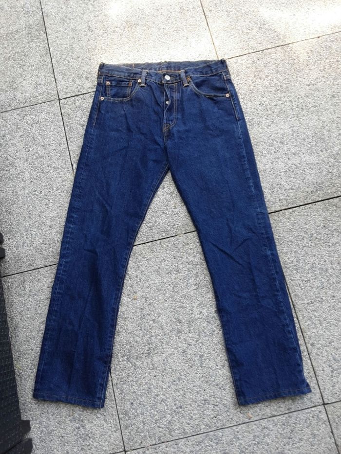 Pantalon jean marque Levi s strauss 501 taille w 30 l 34 - photo numéro 6