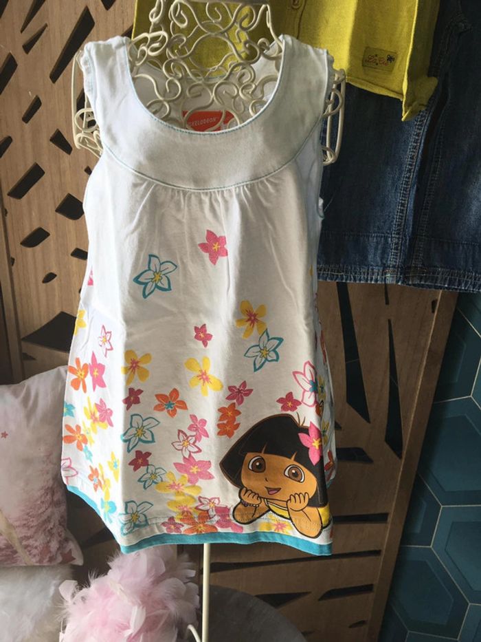 Ensemble 3 pièces fille 5 ans LCDP- Dora - photo numéro 2