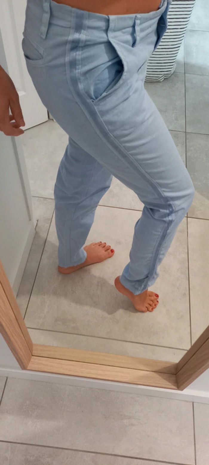 Chino bleu ciel - photo numéro 3