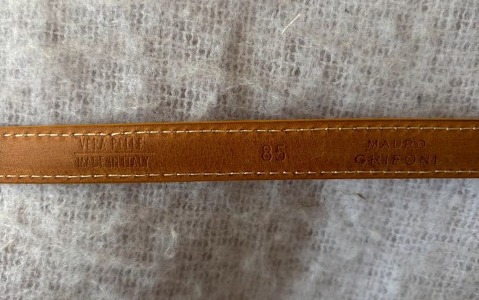 Ceinture en cuire Mauro Grifoni - photo numéro 5