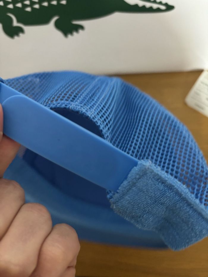 Casquette Lacoste bleu avec étiquette d’origine - photo numéro 6