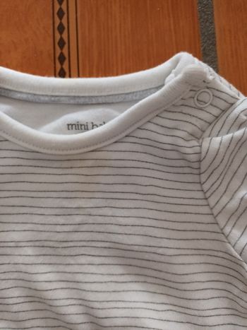 Body manches longues  1 mois