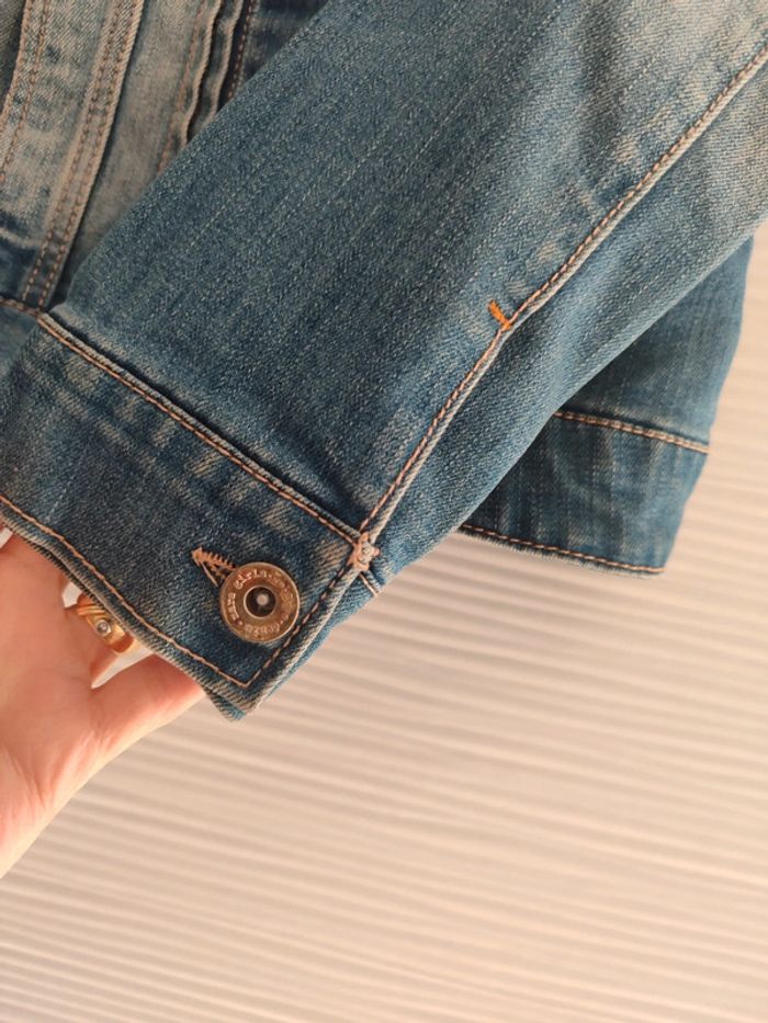 Veste en jean courte 7/8 ans - photo numéro 4