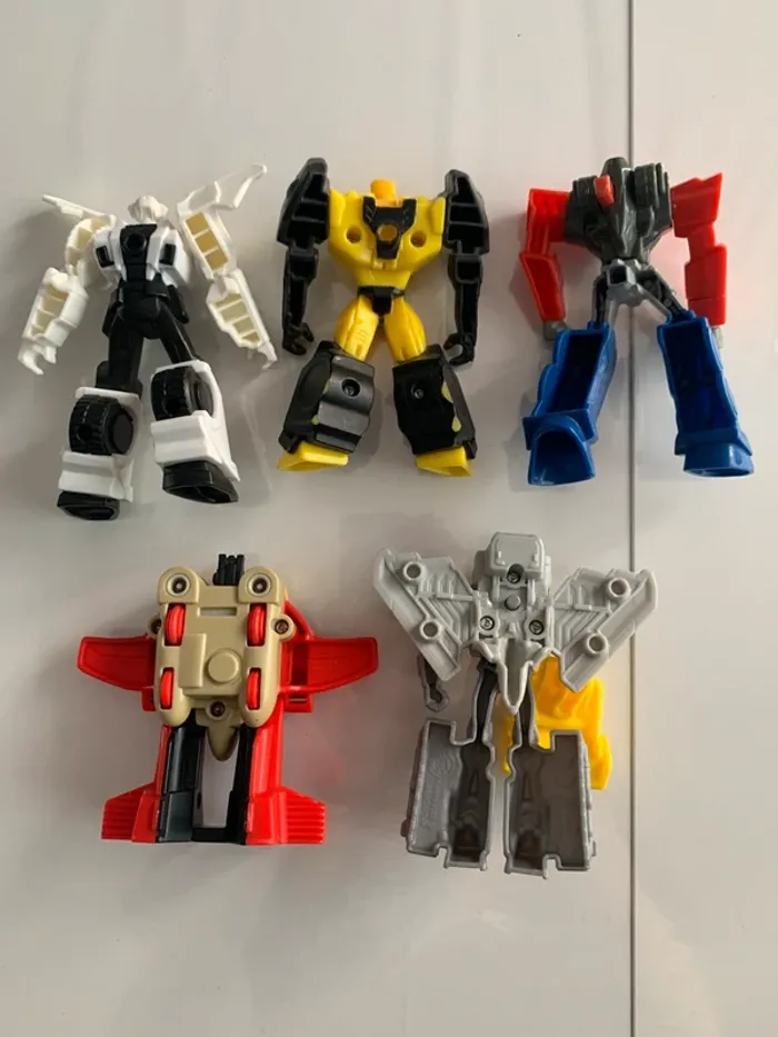 Lot de 5 Figurines Transformers – Robots à collectionner - photo numéro 4