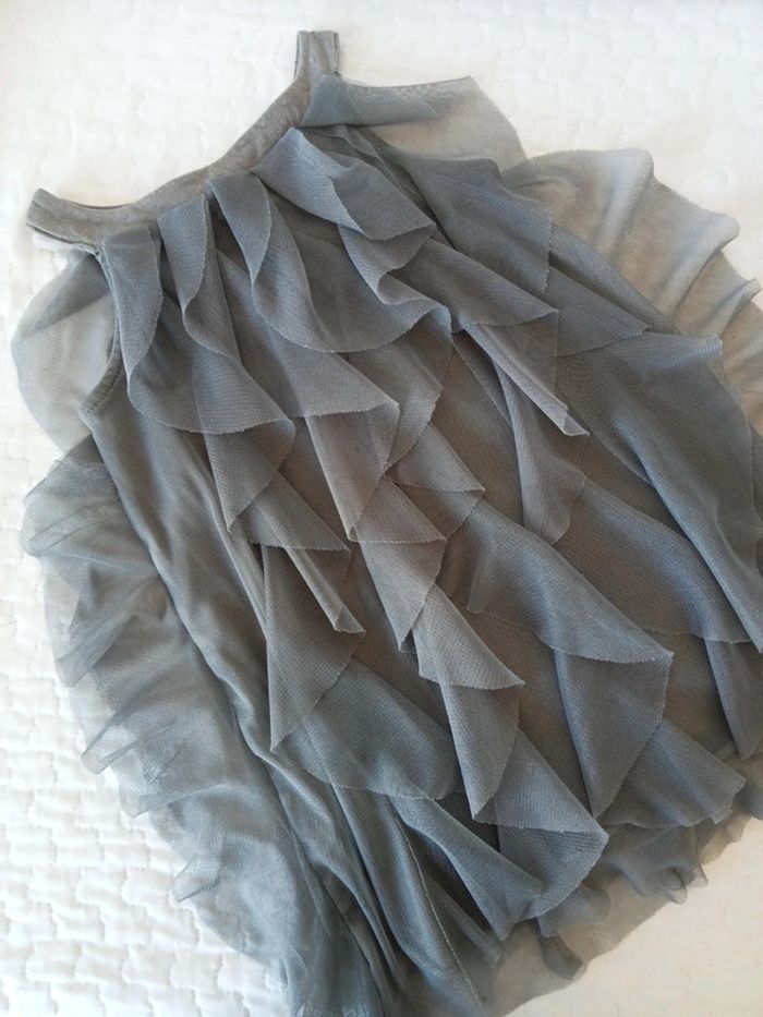 Robe Été avec volants en tulle T 3-4 ans Zara Kids