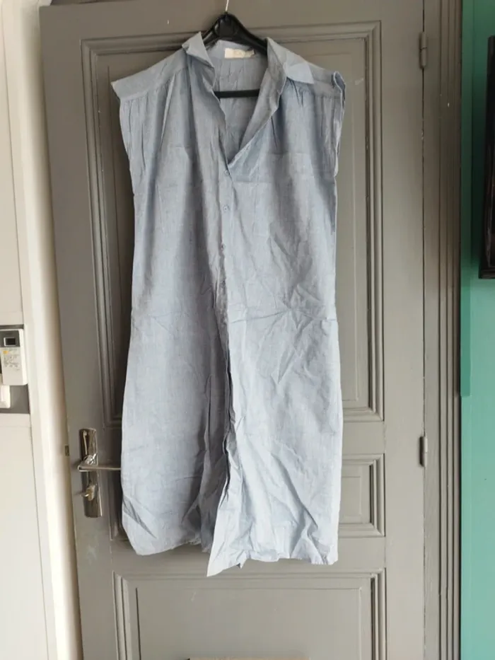 Robe longue manche courte JCL