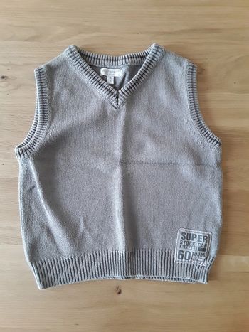 Pull sans manches 4 ans