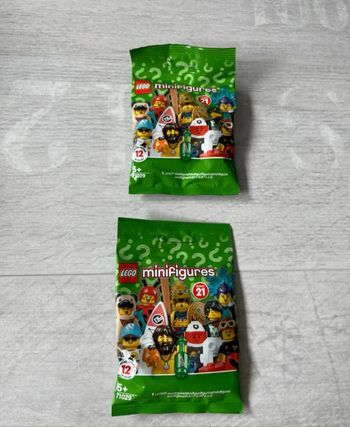 Pochette lego figurine série 21 booster