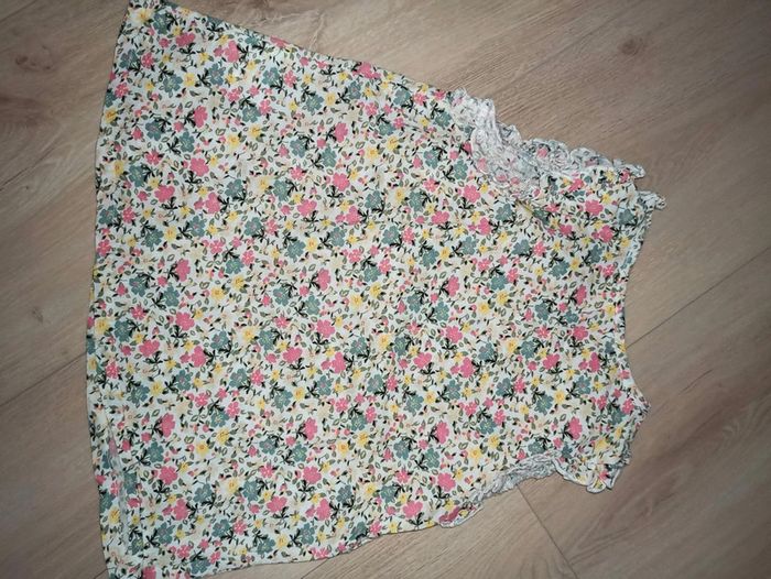 t-shirt, blouse, chemise sans manche, fille 18 mois - photo numéro 3