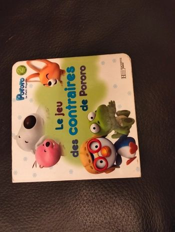 Livre Le jeu des contraires de Pororo