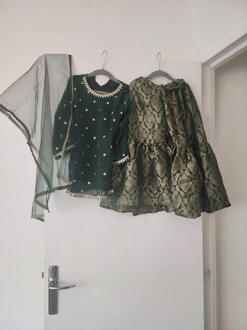 Pakistani dress outfit kids gharara