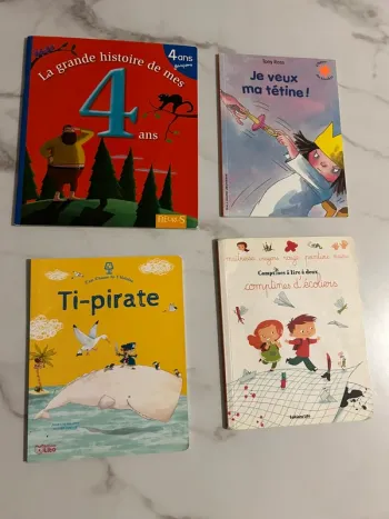 Lot de 4 livres