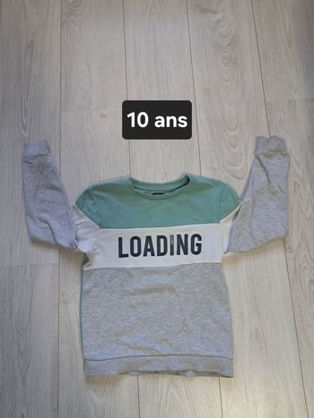 Sweat 10 ans kiabi