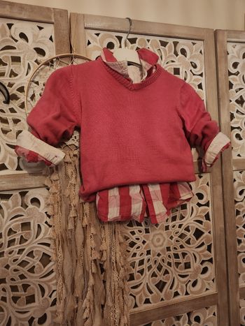 Pull garçon rose Tout compte fait 3 ans