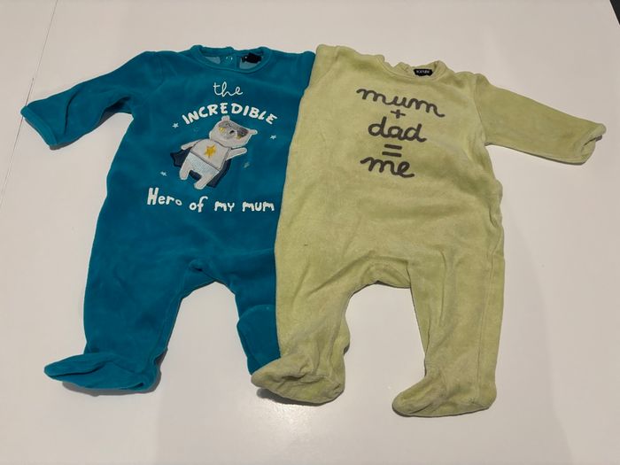 Lot de pyjamas 3 mois - photo numéro 2