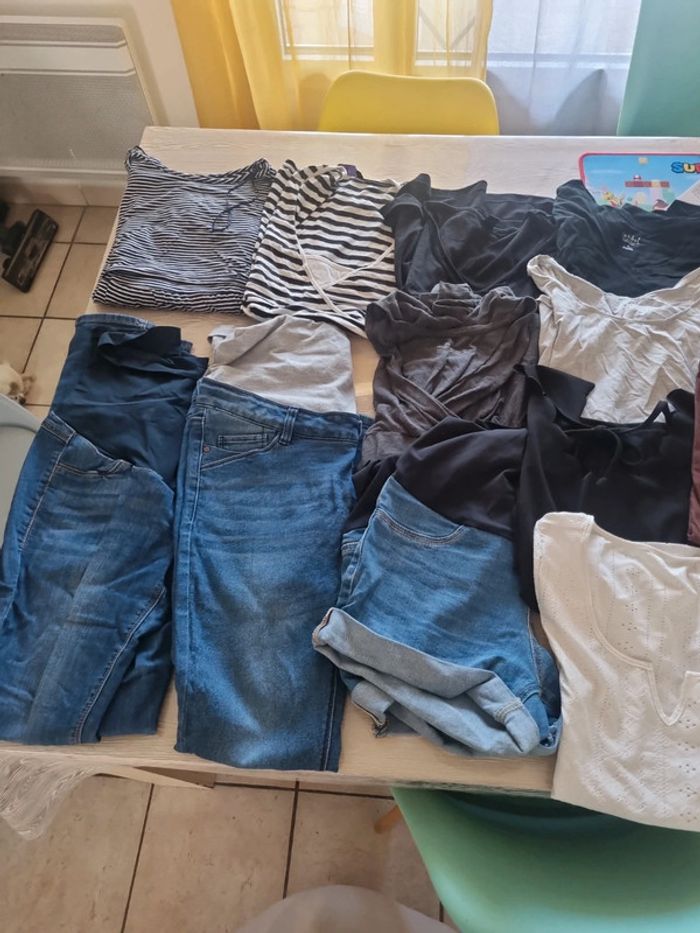 Lot vêtements maternité