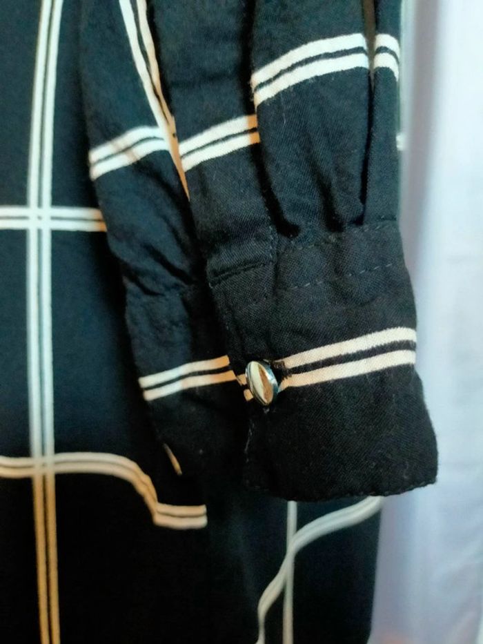 Robe noire à carreaux blancs – Anna Karef (AK) - photo numéro 11