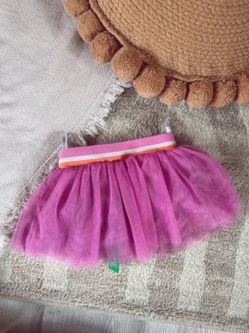 Jupe en tulle rose zeeman neuve