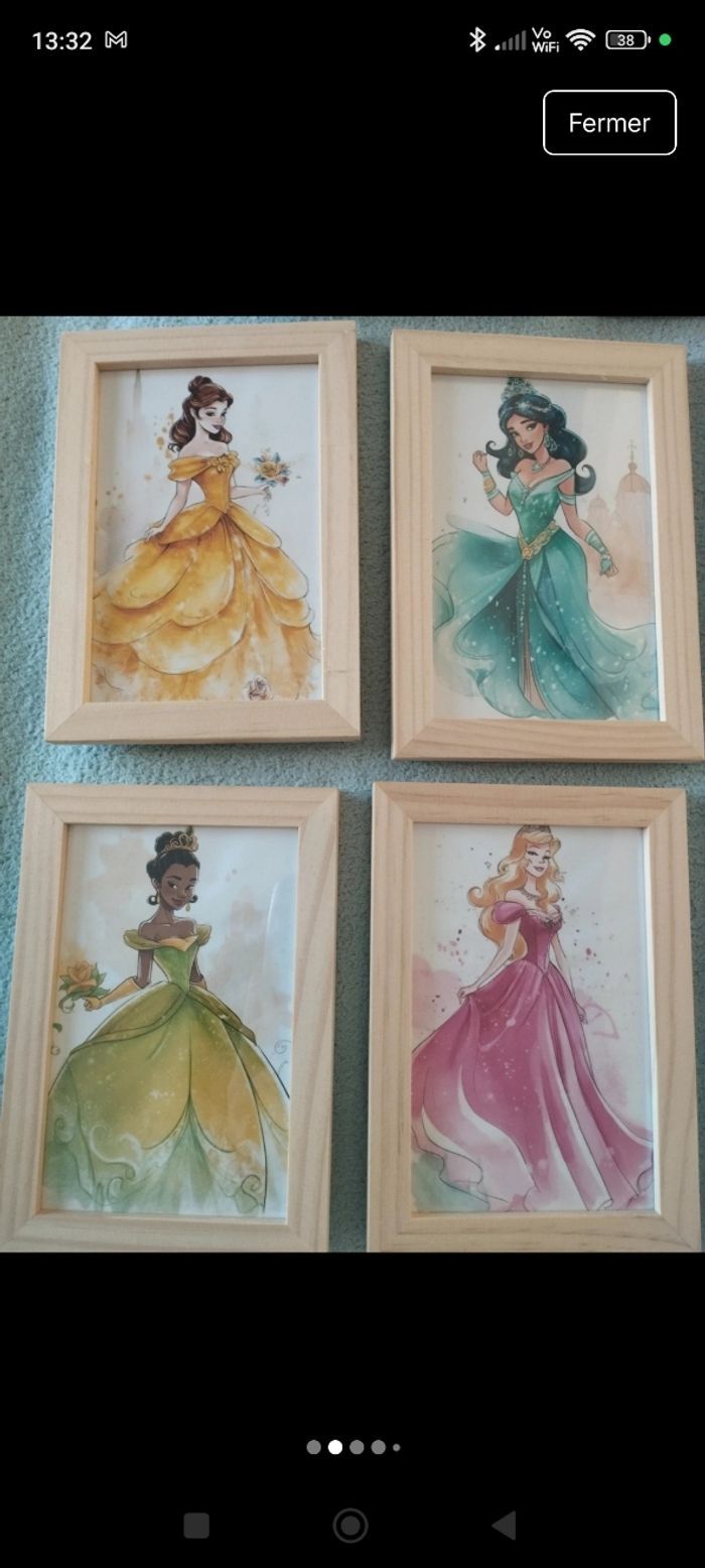Décoration murale Princesses Disney - photo numéro 3