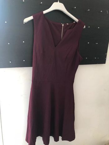Robe  bordeau