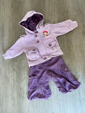 Ensemble fille 6 mois