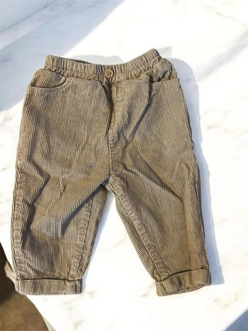 Pantalon côtelée