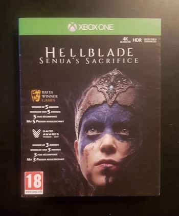 Hellblade senua's sacrifice xbox one new sealed game x box one x enhanced