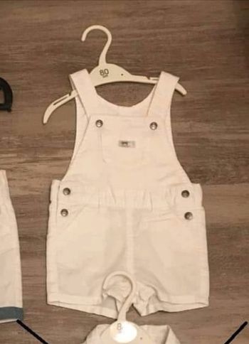 Salopette short 9 mois