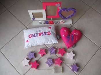 Ensemble déco pour chambre fille Atmosphera for Kids