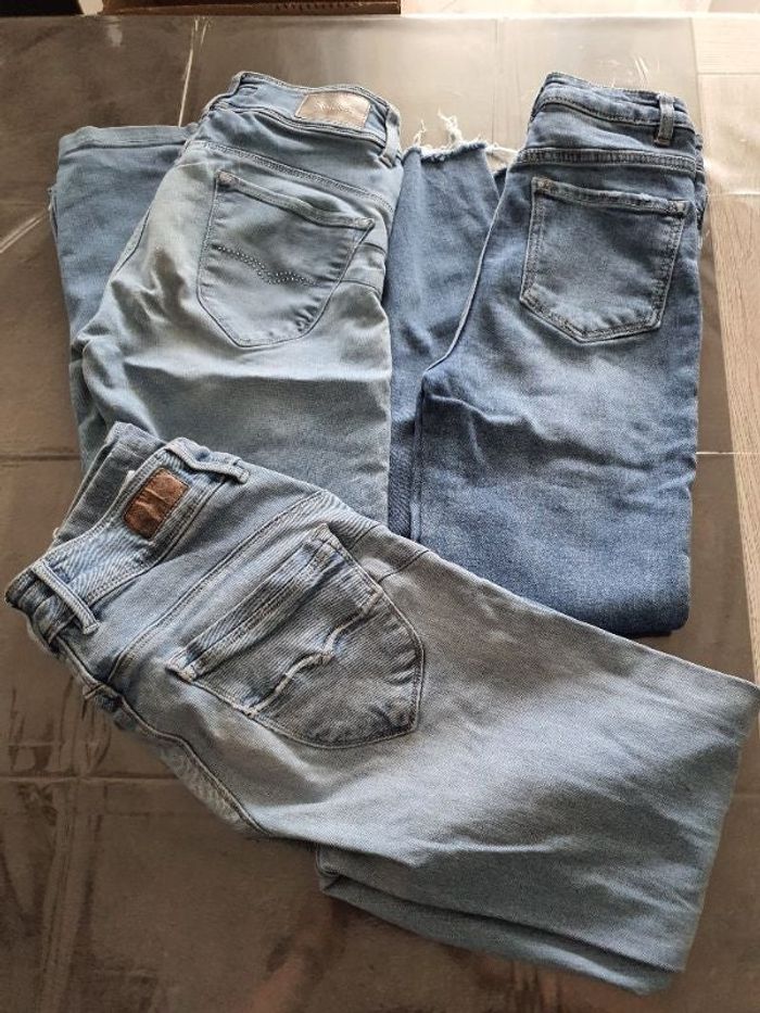 Lot de 3 jeans