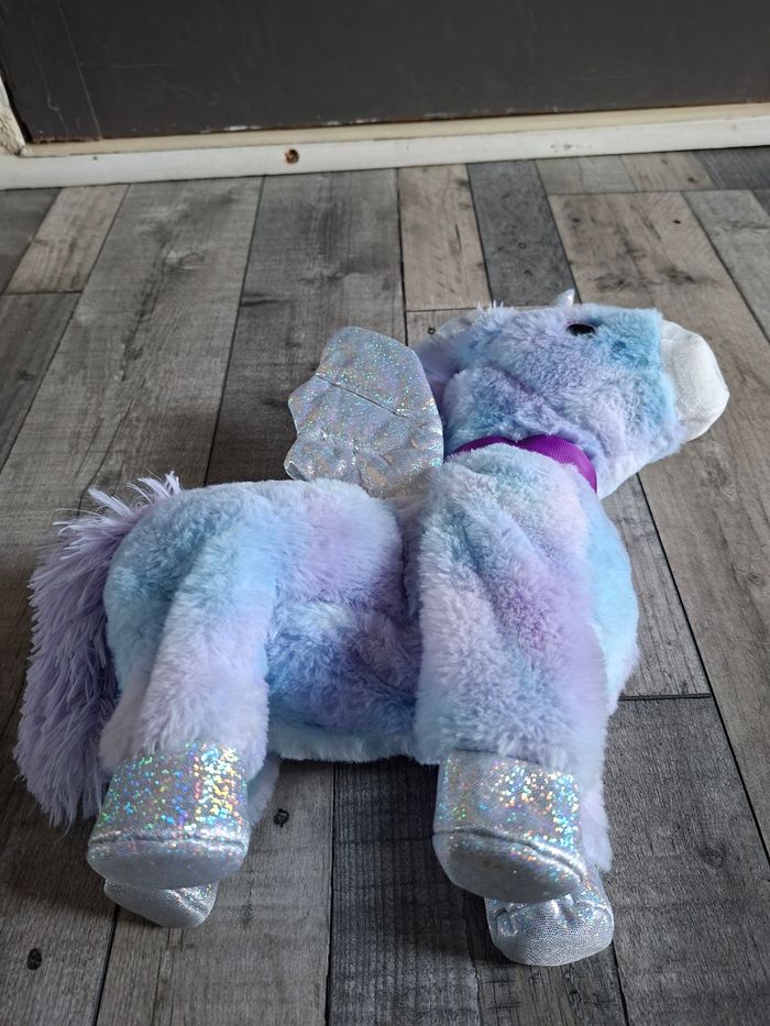 Peluche licorne qui marche - photo numéro 4