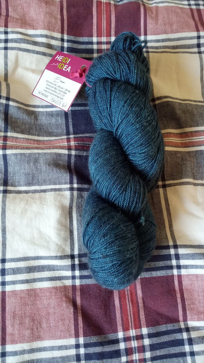 Heidi Idea - merino soie et yak 100g