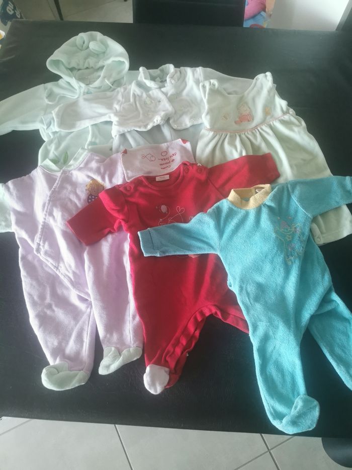 Lot de 6 pyjamas/combi  bébé garçon