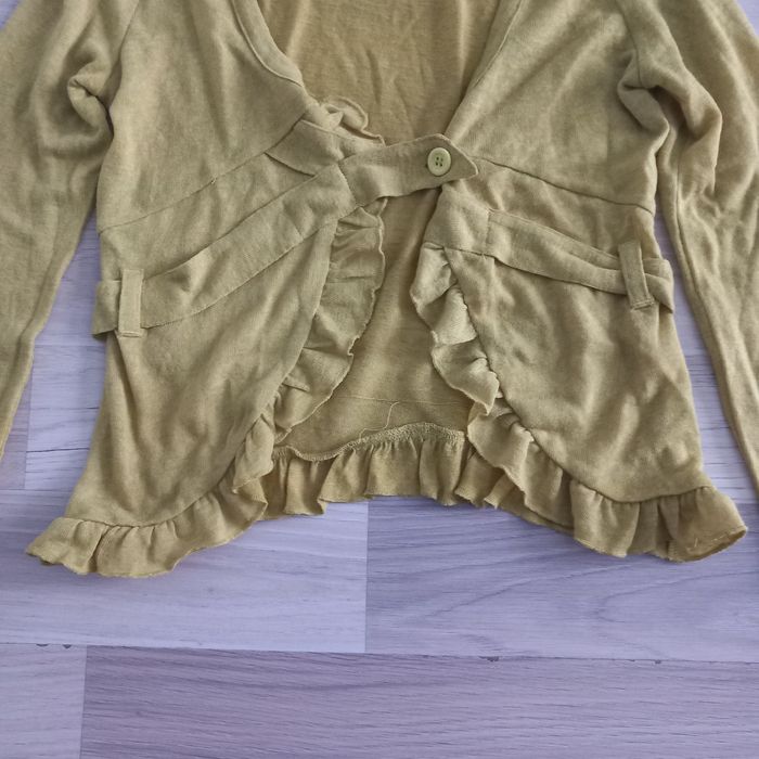 Gilet femme moutarde Mia Soana taille S - photo numéro 5