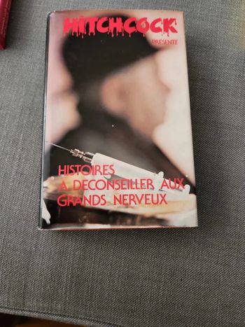 Livre grand format broché- Histoires à déconseiller aux grands nerveux - Alfred Hitchcock