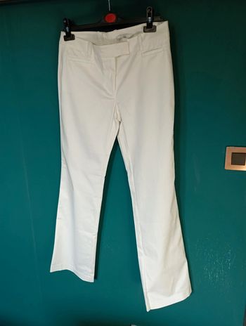 Pantalon coton blanc