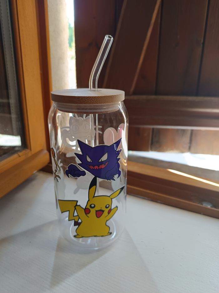 Verre a paille pokemon - photo numéro 2