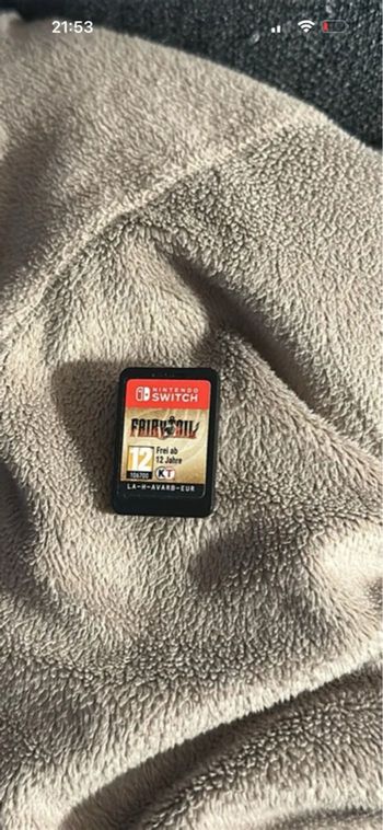 Jeu switch Fairy tail en loose