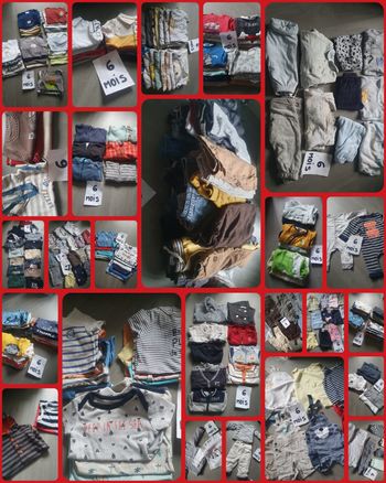 Vêtements disponibles 6mois garçon (je dois encore en rajouter)