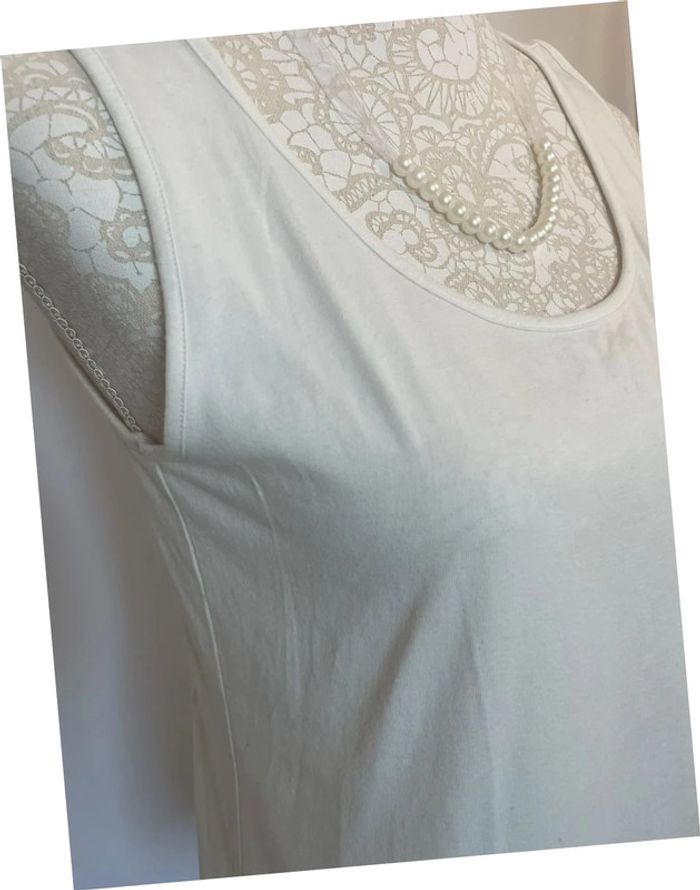 Débardeur blanc taille XL - photo numéro 2