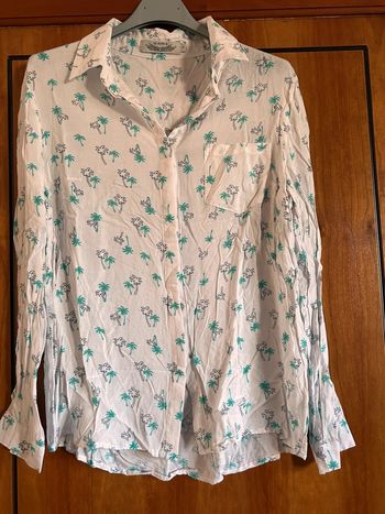 Chemisier palmiers 36 It Hippie