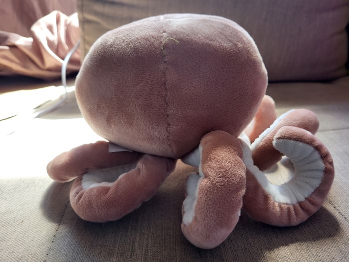 Peluche pieuvre fille. - photo numéro 2