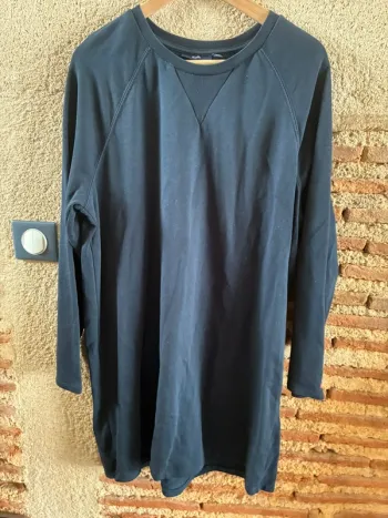 Robe pull kiabi bleu marine