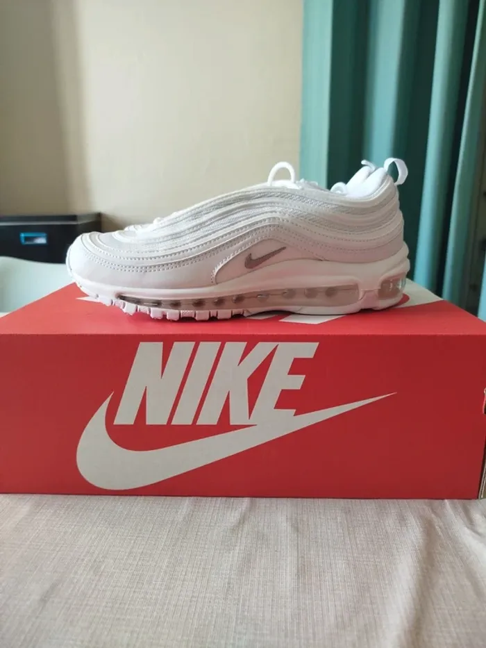 Nike Air max 97 white wolf grey